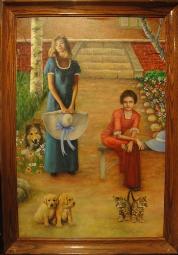 Oil painting canvas - oil, on