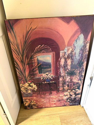 Large unframed canvas - large,